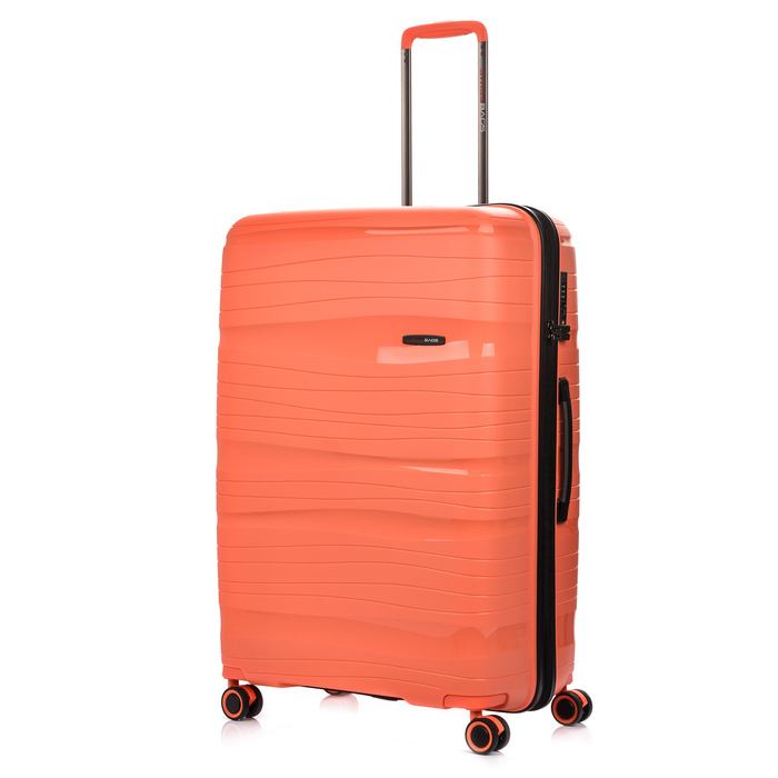 Duża Walizka SwissBags Wave 77cm Koralowa