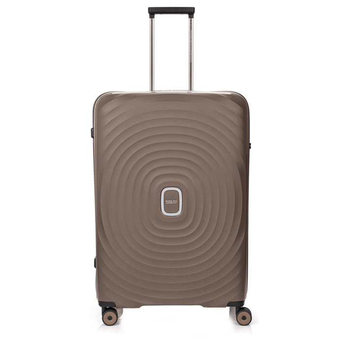 Duża walizka SwissBags Echo 77 cm szampański