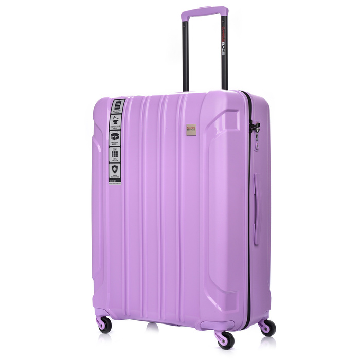 Duża Walizka SwissBags Tourist 75cm Fioletowa 