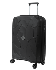 Średnia walizka SwissBags Lava 66 cm czarny