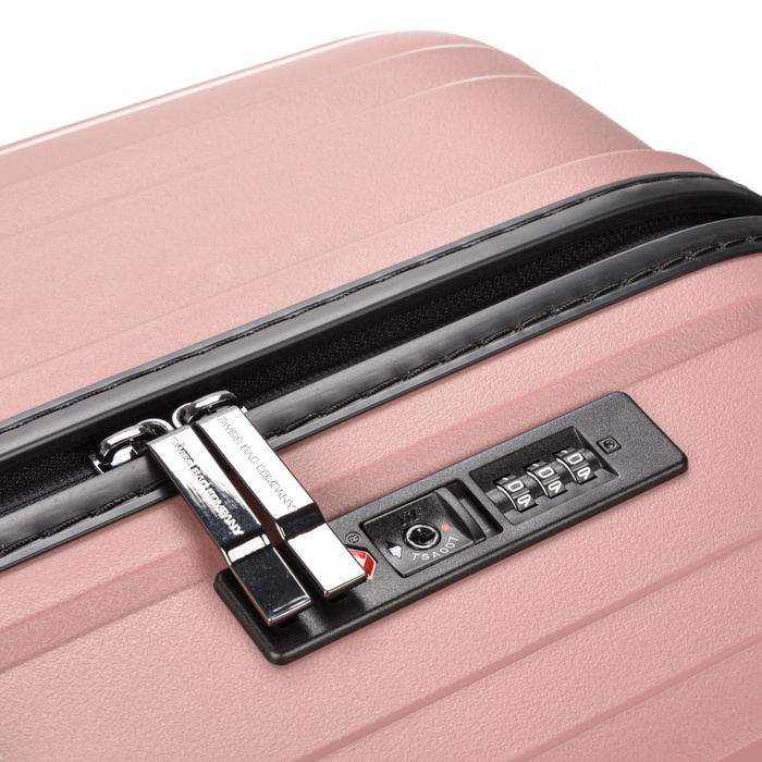Duża walizka SwissBags Echo 77 cm Różowy