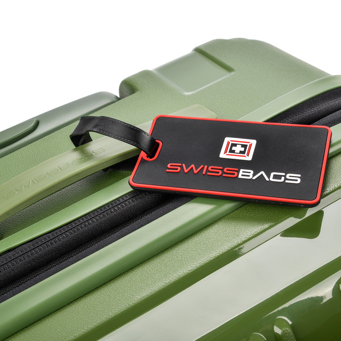 Średnia Walizka SwissBags Tourist 65cm Khaki