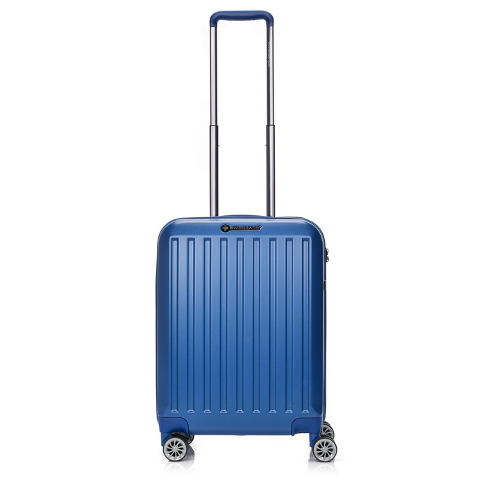 Walizka Kabinowa SwissBags Cosmos 55cm Niebieska