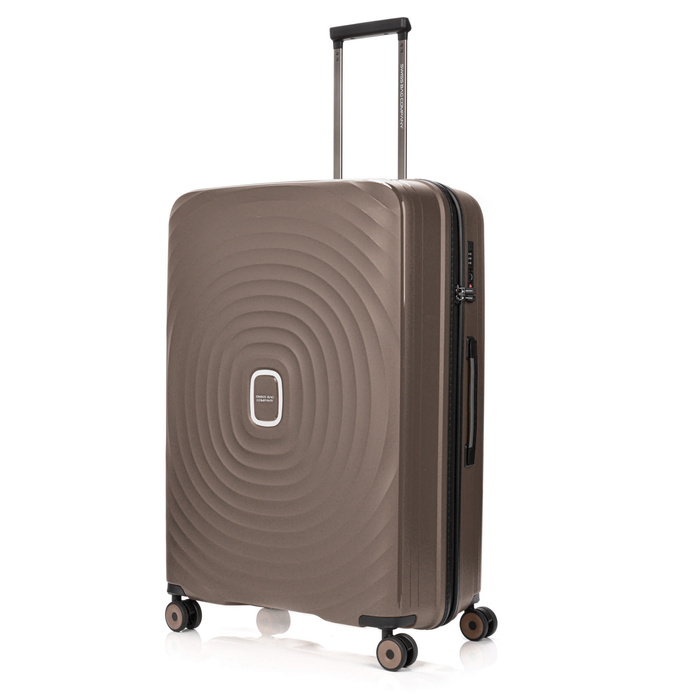 Duża walizka SwissBags Echo 77 cm szampański