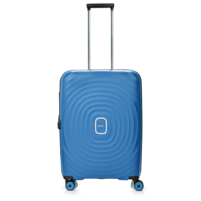 Średnia walizka SwissBags Echo 67 cm morski