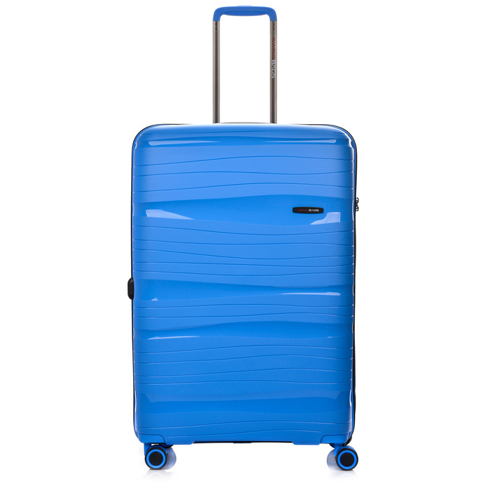 Duża Walizka SwissBags Wave 77cm Niebieska