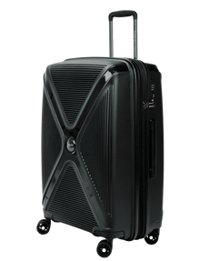 Średnia walizka SwissBags Cross-Box 67 cm czarny