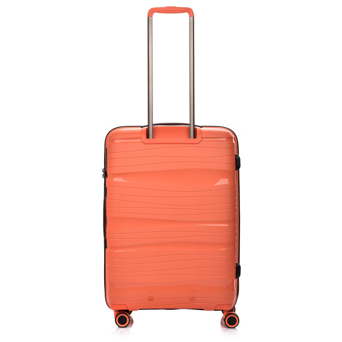 Średnia Walizka SwissBags Wave 67cm Koralowa