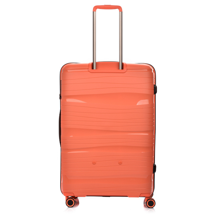 Duża Walizka SwissBags Wave 77cm Koralowa