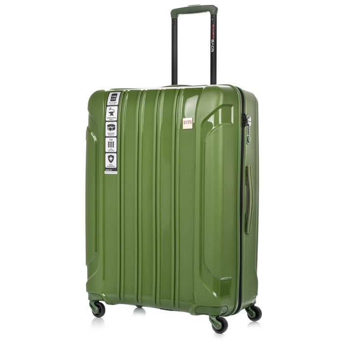 Duża Walizka SwissBags Tourist 75cm Khaki