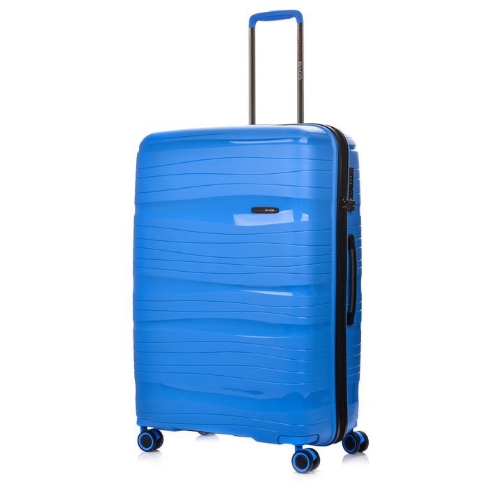 Duża Walizka SwissBags Wave 77cm Niebieska