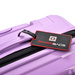 Średnia Walizka SwissBags Tourist 65cm Fioletowa
