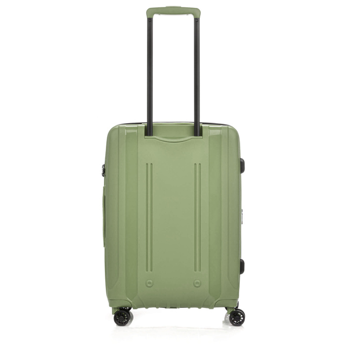 Średnia walizka SwissBags Tourist 65 cm zielony