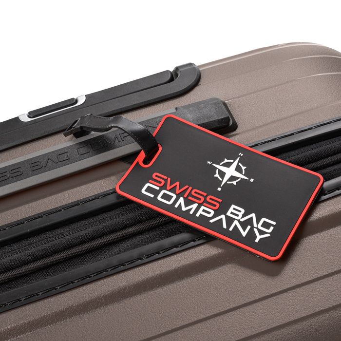 Walizka kabinowa SwissBags Echo 55 cm szampański