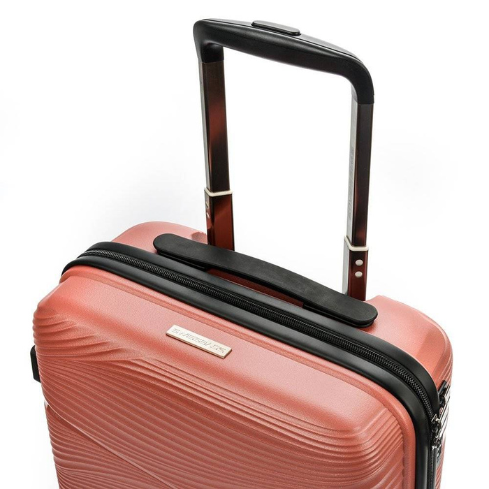 Walizka Kabinowa JAIPUR S (55 cm) Różowa
